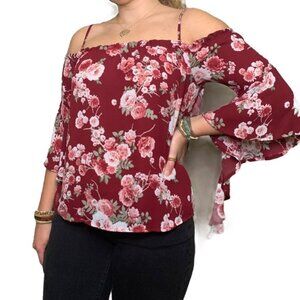 Crave Fame Floral Blouse
